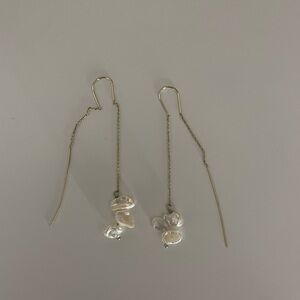 Elegant Pearl Drop Earrings